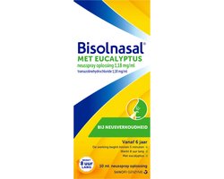 Bisolnasal Neusspray Eucalyptus - 3 x 10 ml