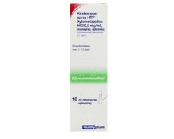 Healthypharm Kinder Neusspray XylometazolineHCL 0,5mg/ml - 3 x 10 ml