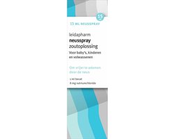 Leidapharm Zoutoplossing - 15 ml - 1 stuk