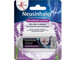 Lucovitaal Neusinhaler relaxerende lavendel 1 Stuks
