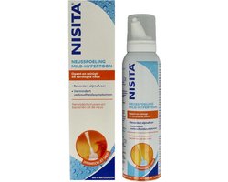 Nisita Neusspoeling mild hypertoon jet spray 125 Milliliter