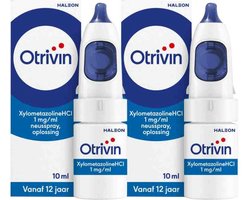Otrivin Neusspray 1mg/ml XylometazolineHCI - 2 x 10 ml