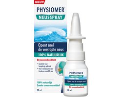 Physiomer 100% natuurlijk - Neusspray bij neusverkoudheid - 20 ml