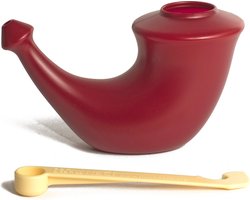 Rhino Horn Neusspoeler rood 1 Stuks