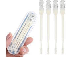 2-in-1 Neushaarsnijder - Dubbelzijdige Trimmer met 360° Rotatie voor Neushaarverwijdering