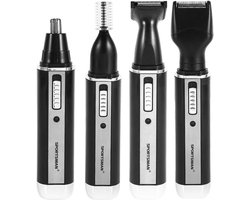 4-in-1 Multitrimmer Heren: Baard, Neus, Oor en Lichaamshaar Trimmer Oplaadbaar