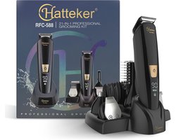 6-in-1 Elektrische Tondeuse voor Heren – Baardtrimmer, Neustrimmer & Meer