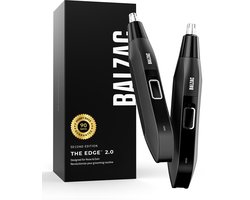 BALZAC® Neustrimmer 2.0 - Neustrimmer mannen - Oortrimmer - Waterdicht - Oplaadbaar - The Edge® 2.0