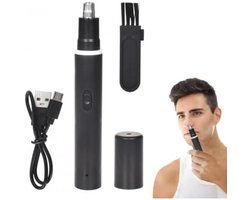 DailySupplies® Neustrimmer Mannen - Bodygroomer - Scheerapparaat - Oortrimmer - Zwart