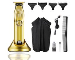 Draadloze 0 mm Haren Tondeuse met LED-display en Oplaadstation