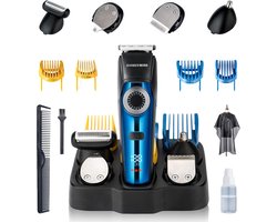 Draadloze 5-in-1 Multitrimmer met 39 Lengte-instellingen en Zelfslijpende Messen