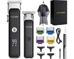 Draadloze Baard- en Haartrimmer met Keramisch Mes en Precisie-instelling