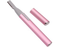 Draadloze Gezichts- en Wenkbrauwtrimmer voor Vrouwen - Compact en Gebruiksvriendelijk