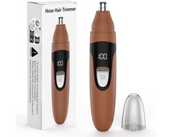 Draadloze Neushaartrimmer voor Mannen en Vrouwen - Pijnloze Oor- en Neushaar Verwijderaar