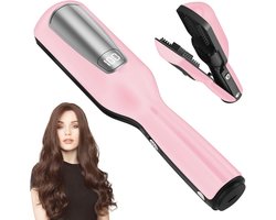 Draadloze splijtenverwijderaar met LED-display voor snel en effectief verwijderen van gespleten haarpunten