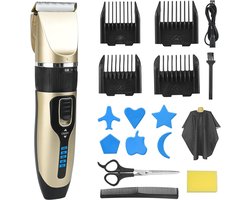 Draadloze Tondeuse voor Mannen met Scherpe Bladen en LCD-scherm