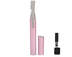 Elektrisch Damesscheerapparaat - Mini-Haartrimmer voor Wenkbrauwen - Afneembare Snijkop