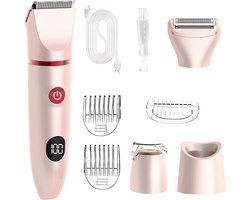 Elektrische Bikini Trimmer voor Vrouwen - 3-in-1 Ontharen voor Lichaam, Benen en Oksels
