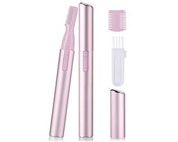 Elektrische Wenkbrauwtrimmer voor Pijnloze Gezichtshaarverwijdering