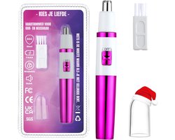 Florixa® Neustrimmer Vrouwen - Neustrimmer - Roze - 16cm x 8cm x 2cm