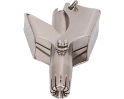 Handmatige Neushaartrimmer Roestvrijstalen Comfortabel Afneembaar Compact Stil 360 Graden Draaien Thuis Mannen - Content nodig .