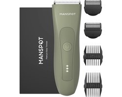 Intieme Scheerapparaat voor Heren - Waterdichte Lichaamstrimmer met Verstelbare Kammen