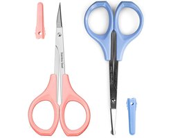 Mini-schaar met ronde punt voor schaamhaar - veilig en compact