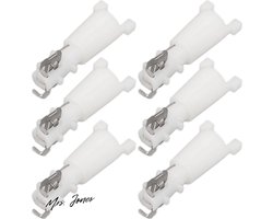 Mrs. Jones Neustrimmer reservekop universeel 20 stuks professioneel - neushaartrimmer vervangende koppen voor op reis .