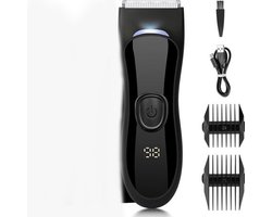 Multifunctionele elektrische bodyhaartrimmer voor mannen - Waterdicht, USB-interface