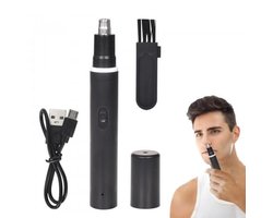 Multifunctionele Neus- en Oortrimmer voor Mannen - Pijnloos, USB-oplaadbaar en Waterdicht
