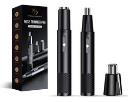 ®Nassauproducts - Neustrimmer - Oortrimmer - Neustrimmer voor mannen - Vrouwen - Oplaadbaar - Wenkbrauwtrimmer - Baardtrimmer - Waterdicht - Neushaartrimmer