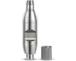 Neus- en oortrimmer van roestvrij staal, handmatige neus- en oortrimmer voor mannen en vrouwen, neus- en oortrimmer van roestvrij staal, handmatige neus- en oortrimmer