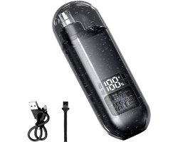 Neus- en oortrimmer voor heren, waterdicht en oplaadbaar, met digitaal display, unisex