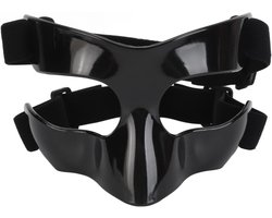 Neusbeschermer Gelaatsscherm voor Gebroken Neus, Verstelbare Basketbalgezichtsbeschermer, Bescherm Neus en Gezicht Tegen Impactverwondingen, Beschermende Sporttrainingsmaskers