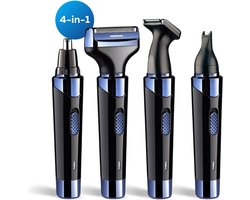 Neushaartrimmer Oplaadbaar – Oor- Wenkbrauw & Baardtrimmer – Neustrimmer Mannen & Vrouwen – Pijnloos