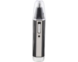 Neushaartrimmer Set - Gezichtsverzorging - Persoonlijke Hygiëne - 4-in-1 Functionaliteit - 13 cm - Zwart