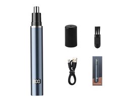 Neustrimmer - Neushaartrimmer - Neusverzorging - Neushaartrimmer - Gezichtsverzorging - Waterdicht - Unisex - 13,9 x 2 x 2 cm