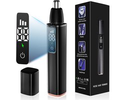 Neustrimmer - Neushaartrimmers - 3 Trimmodi- Neushaartrimmer Heren - Neushaartrimmer Vrouwen - Zwart