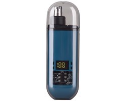 Neustrimmer - Neustrimmer mannen - Neustrimmer vrouwen - Met digitaal display - Oplaadbaar - Draagbaar - Blauw