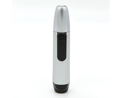 Neustrimmer - Ronde kop - Oortrimmer - Neustrimmer mannen - Neustrimmer vrouwen - Batterijversie - Wit