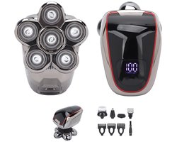 Dailygoody - Elektrisch Hoofdhaarscheerapparaat - Draadloos - Waterdicht - Neustrimmer - Multifunctioneel 5 in 1 - Geschikt voor mannen - Ultieme sche.