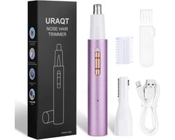 Oor- en Neushaar Trimmer met Oplaadbare Wenkbrauwtrimmer Kop: Pijnloos en Waterdicht