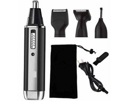 Oplaadbare 4 in 1 Baard trimmer - Oortrimmer - Scheerapparaat - Wenkbrauw Trimmer - Neustrimmer - Oplaadbaar - Mannen en Vrouwen