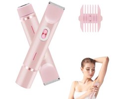 Oplaadbare Bikinitrimmer voor Vrouwen en Mannen - Intiem Scheerapparaat voor een Gladde Huid