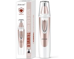 Pijnloze Elektrische Neus- en Oor Harentrimmer met Afspoelbare Kop