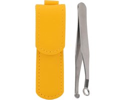 Pincet voor het trimmen van neusharen met ronde kop - Roestvrij staal, draagbaar en veilig