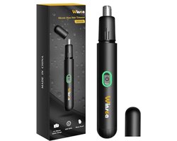 Precisie Neushaar Trimmer: 360° Veilig en Efficiënt, USB Oplaadbaar en Waterdicht