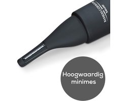 Precisietrimmer voor Wenkbrauwen, Neus- en Oorhaar met Opzetkam | Perfect Gebogen Ontwerp voor Nette Uiterlijk