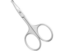 Premium Afgeronde Neus Haarschaar - Roestvrijstalen Trimmers voor Wenkbrauwen en Gezichtshaar