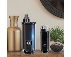 Premium neus Trimmer voor Heren en dames - Oorhaar Trimmer - Wenkbrauwen - Compact - Precisie Trimmer - Led Display - Afspoelbaar -